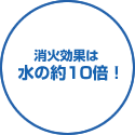 商家効果は水の約10倍